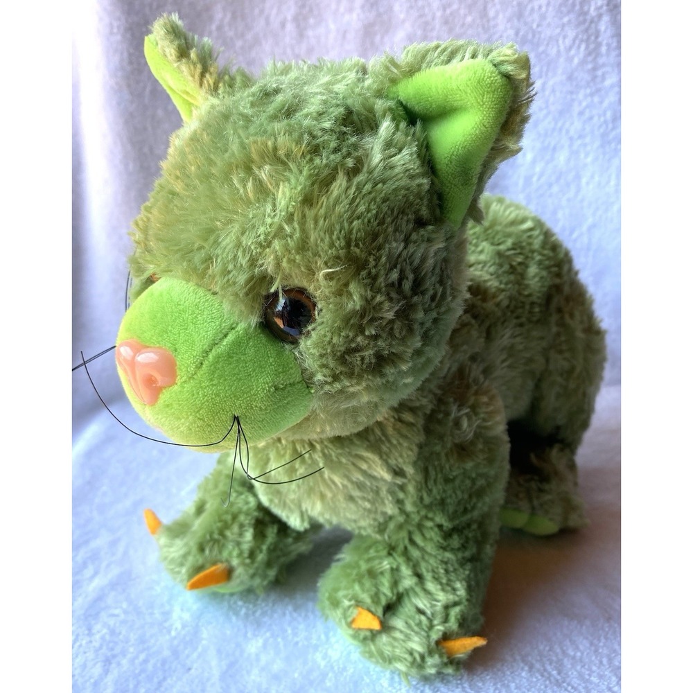 Cryptid Cuties Cactus Cat Plush Stuffed Animal Toy Green Magimundi 12" Halloween